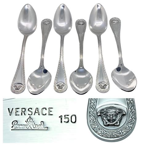 versace spoon and fork|Versace rosenthal dinnerware.